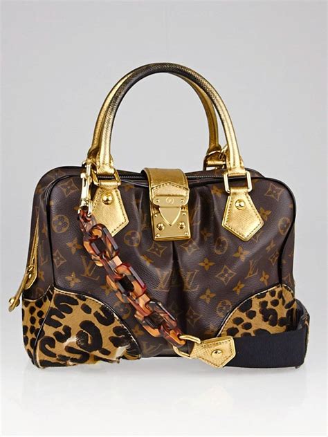 louis vuitton limited edition monogram leopard adele bag|Louis Vuitton Monogram Leopard Limited Edition Adele Bag.